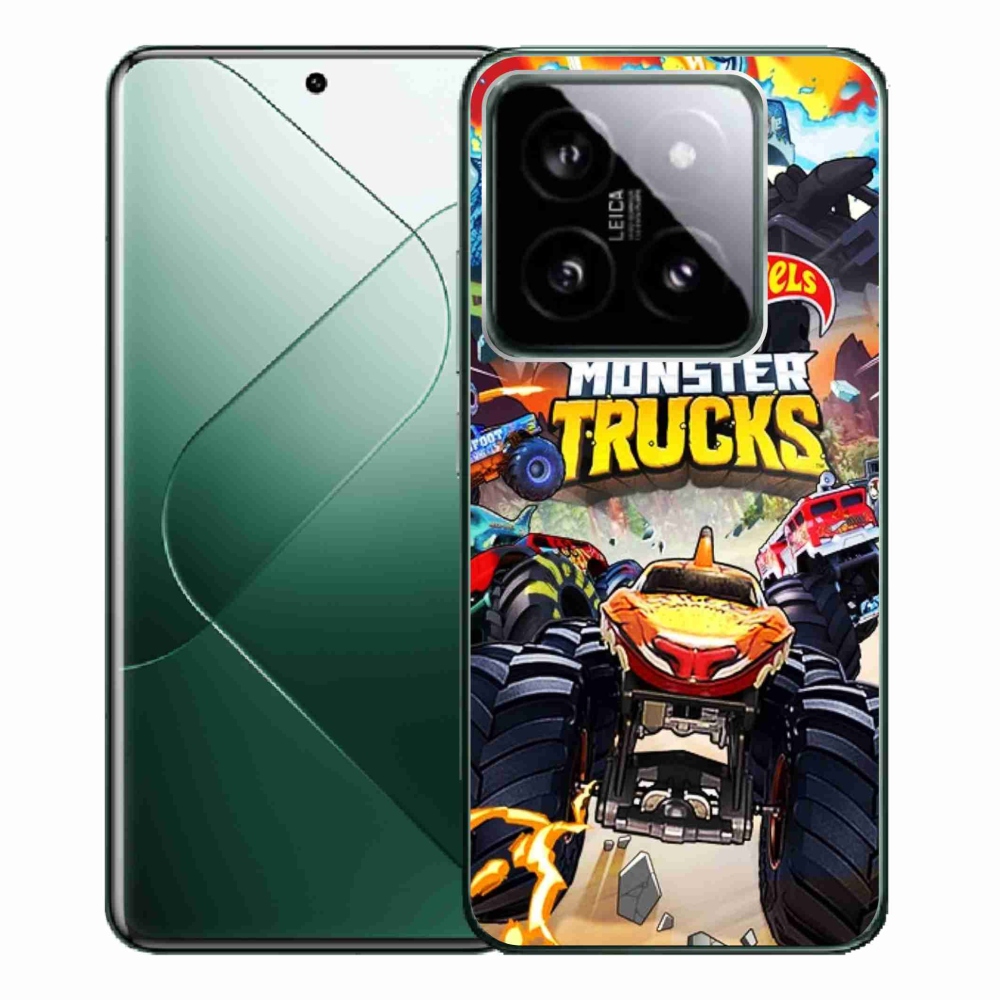 Gélový kryt mmCase na Xiaomi 14 Pro - hot wheels 2