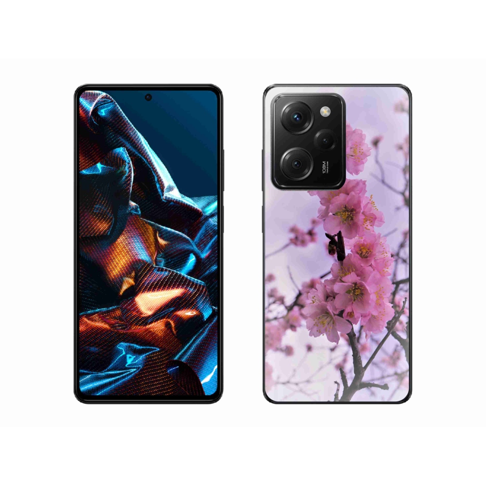 Gélový kryt mmCase na Xiaomi Poco X5 Pro 5G - kvety 7