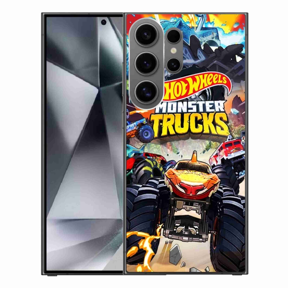 Gélový kryt mmCase na Samsung Galaxy S24 Ultra - hot wheels 2