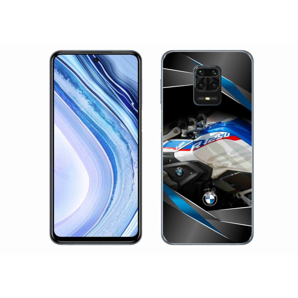 Gélový kryt mmCase na Xiaomi Redmi Note 9S - motorka bmw 1