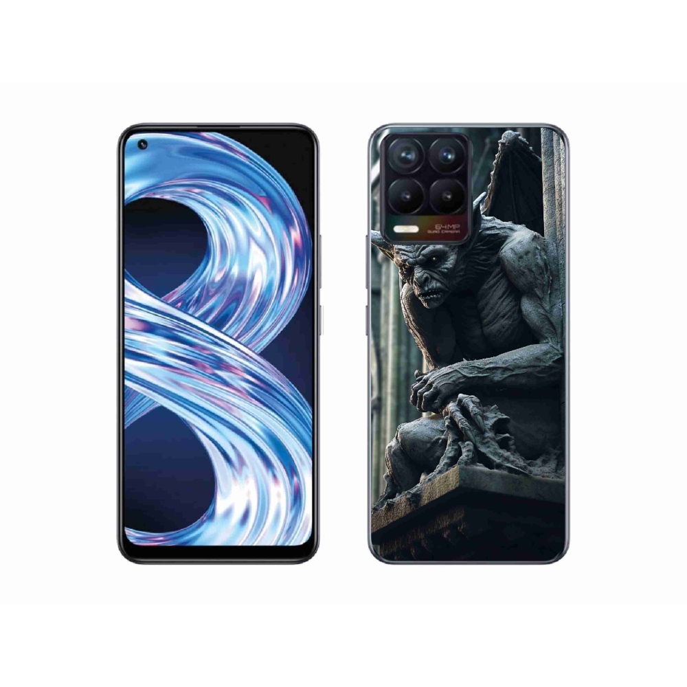 Gélový kryt mmCase na Realme 8 Pro - príšera s krídlami