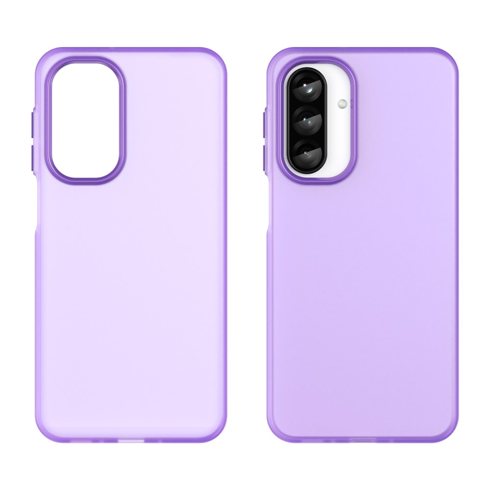 Candys matný gélový obal na Samsung Galaxy A26 5G - fialový