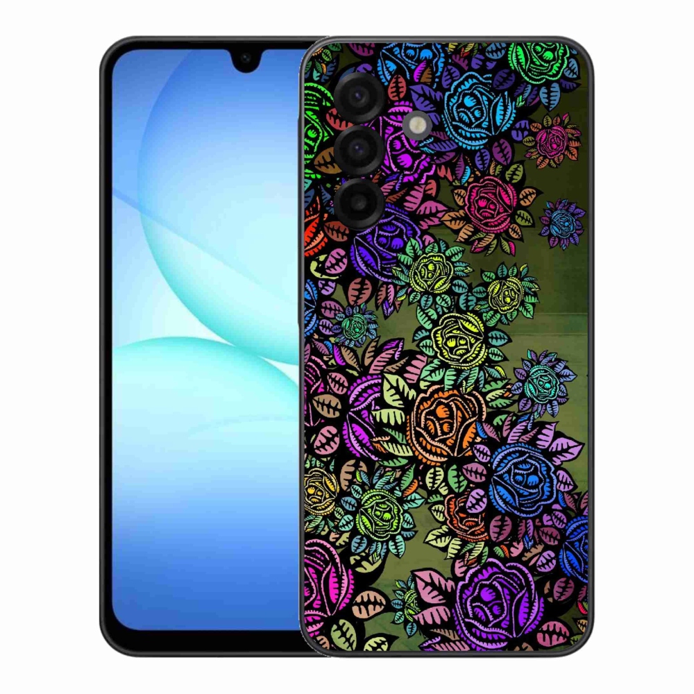 Gélový kryt mmCase na Samsung Galaxy A17 4G/5G - kvety 6