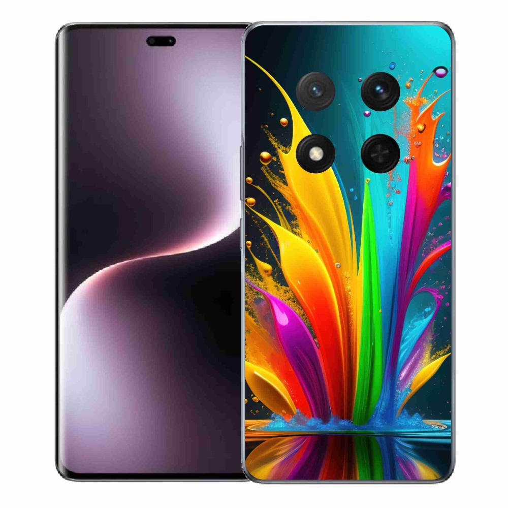 Gélový kryt mmCase na Honor Magic 7 Lite 5G - abstraktný motív 1