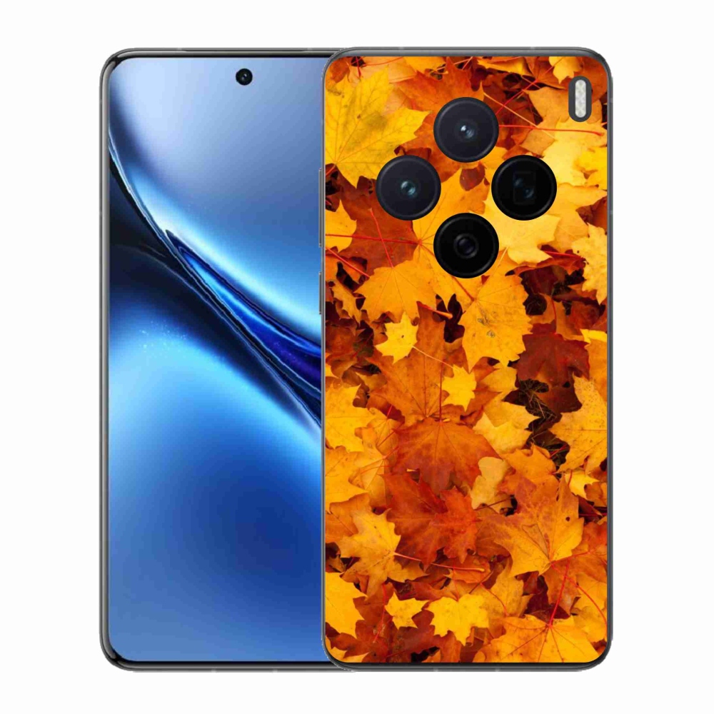 Gélový kryt mmCase na Vivo X200 5G - javorové listy