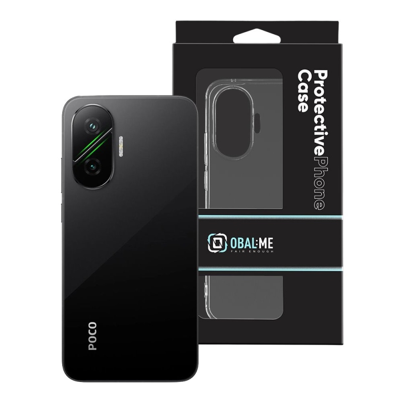 OBAL:ME TPU kryt pre Xiaomi Poco F7 Transparent
