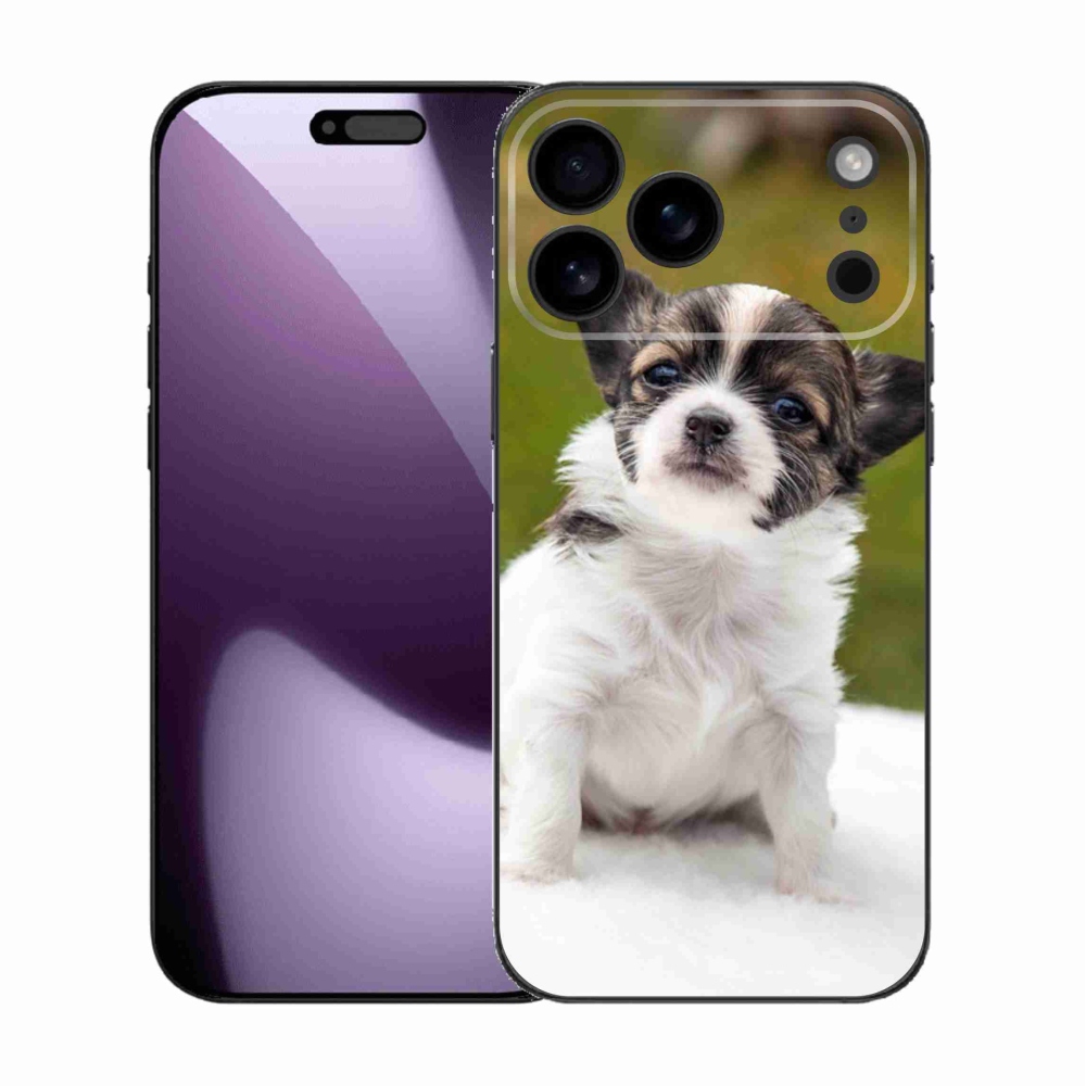 Gélový kryt mmCase na iPhone 17 Pro Max - čivava 4