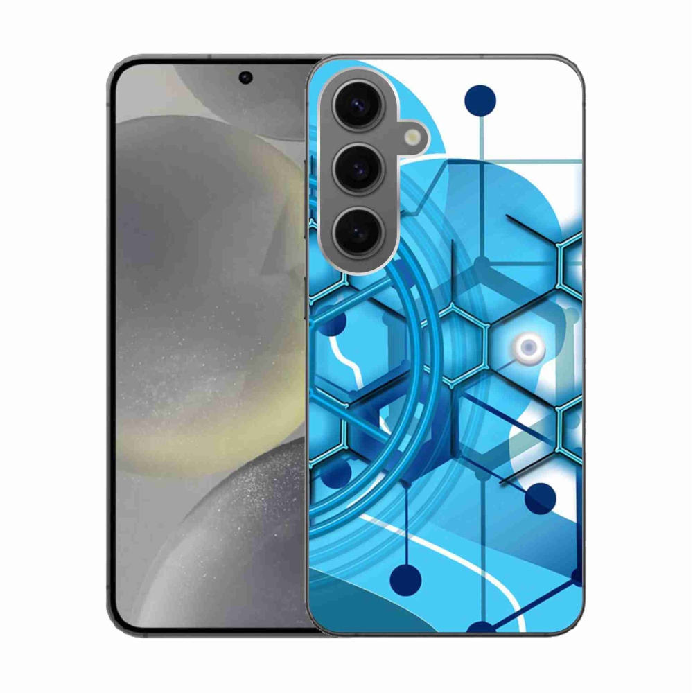 Gélový kryt mmCase na Samsung Galaxy S24 - abstraktný vzor 2