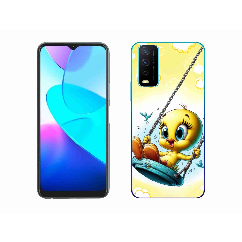 Gélový kryt mmCase na Vivo Y11s/Y20s - tweety