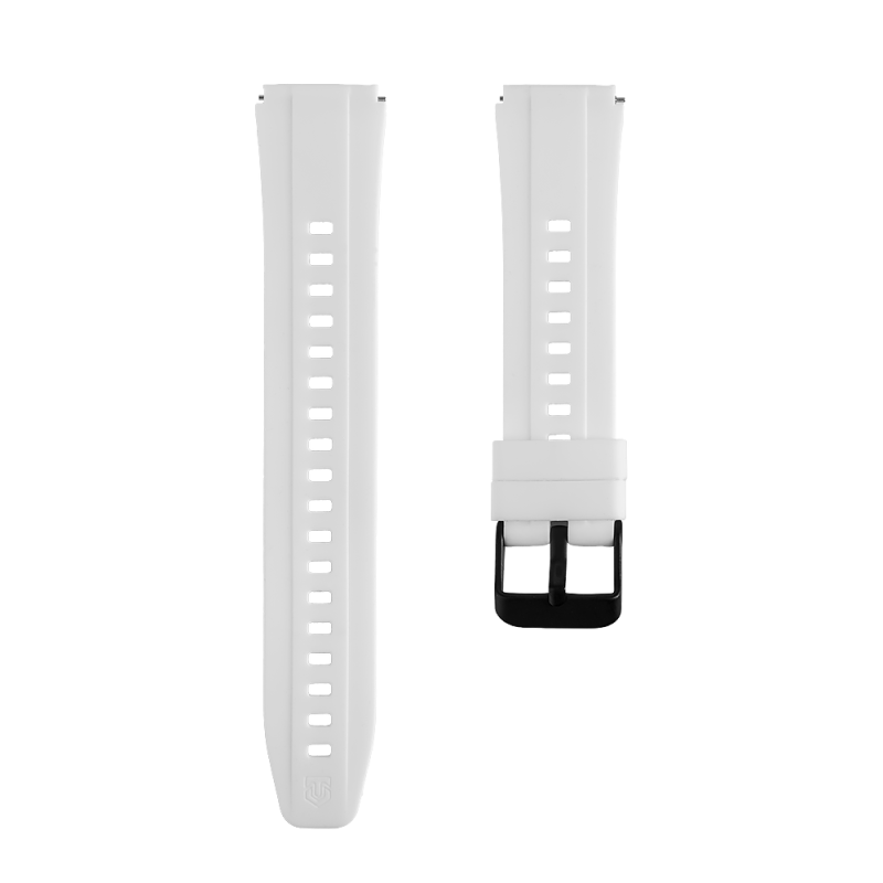 Taktický rýchloupínací silikónový remienok 18 mm biely