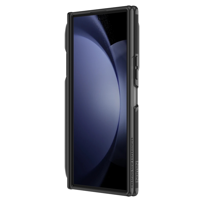 Nillkin CamShield Prop Magnetic Pen Slot (Transp. Lens) Zadný kryt pre Samsung Galaxy Z Fold 8 Ultra, priehľadný, čierny