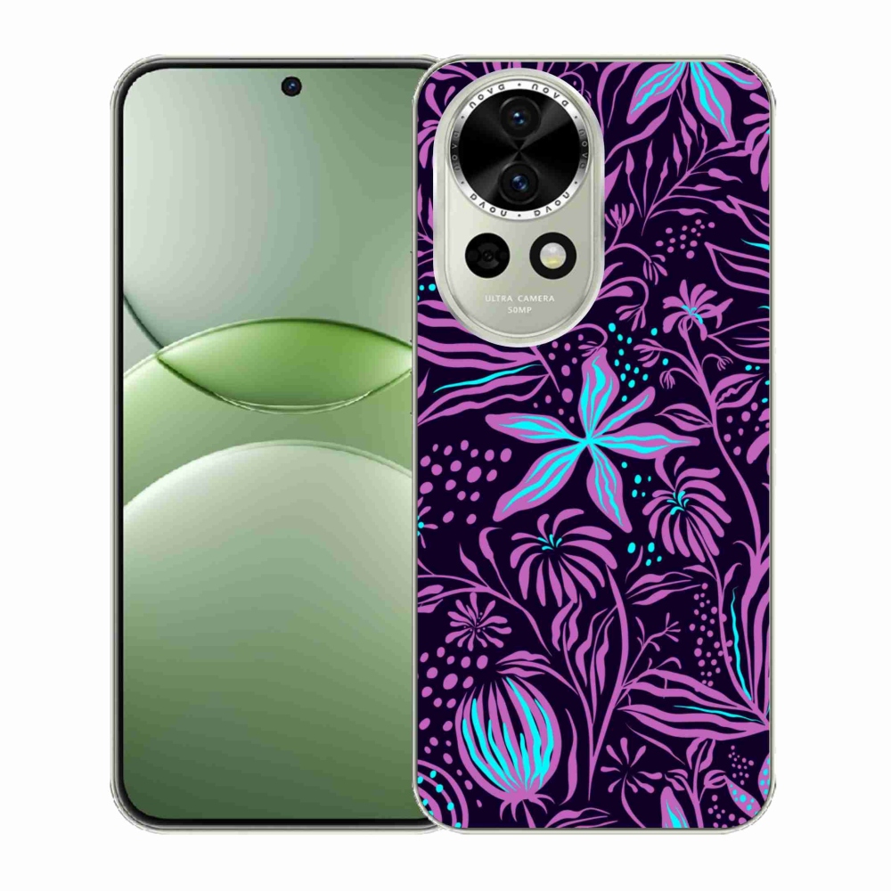 Gélový kryt mmCase na Huawei Nova 13 5G - kvety 2