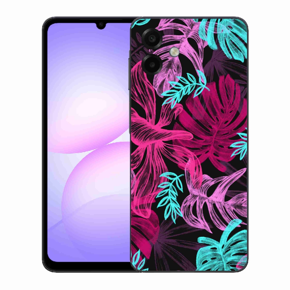 Gélový kryt mmCase na Samsung Galaxy A07 4G - kvety 1