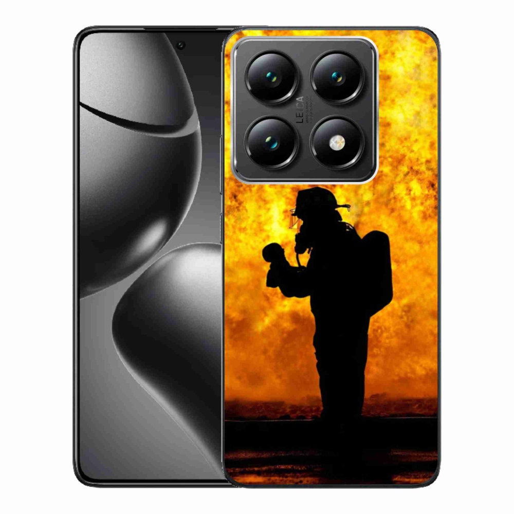 Gélový kryt mmCase na Xiaomi 14T Pro - hasič