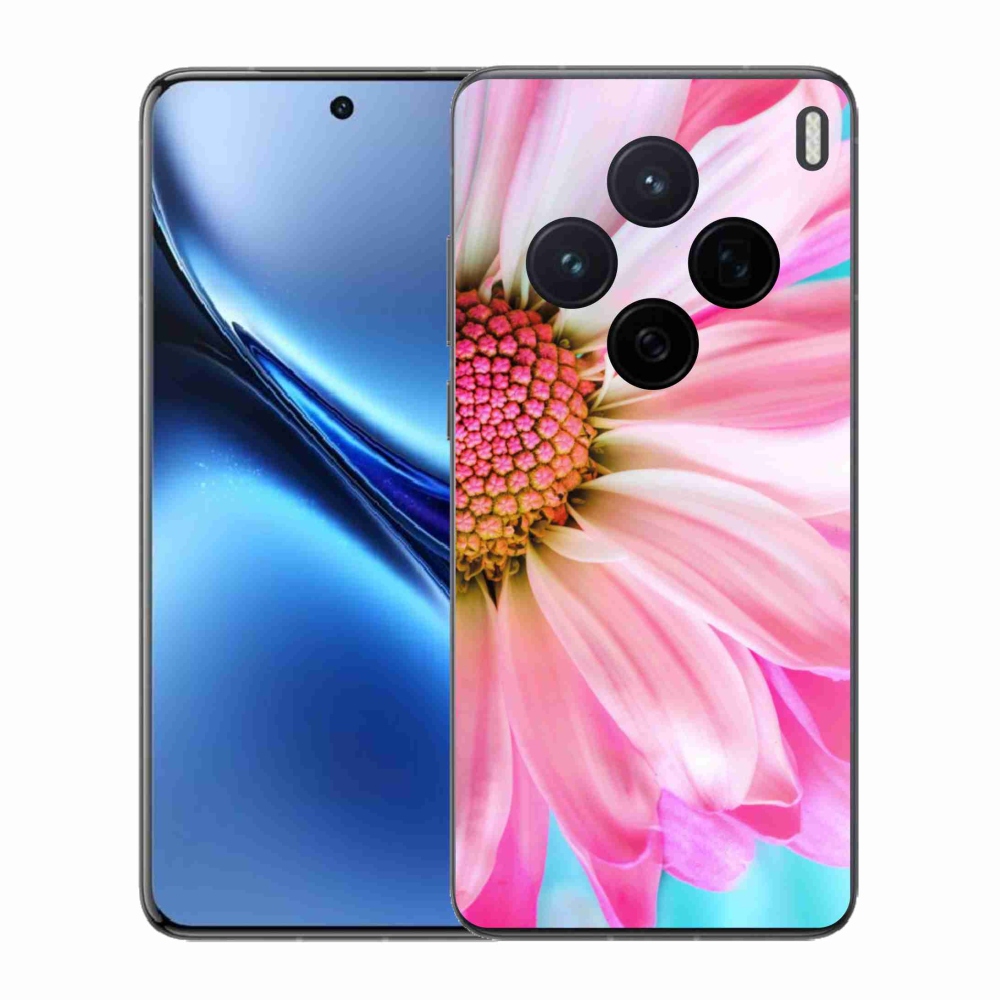 Gélový kryt mmCase na Vivo X200 5G - ružová kvetina