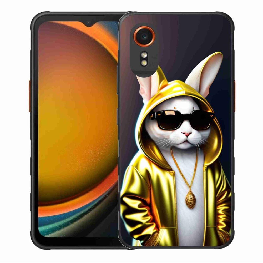 Gélový kryt mmCase na Samsung Galaxy Xcover 7 - mačka boss