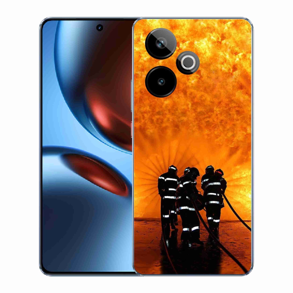 Gélový kryt mmCase na Realme GT 7 5G/GT 7T 5G - požiar