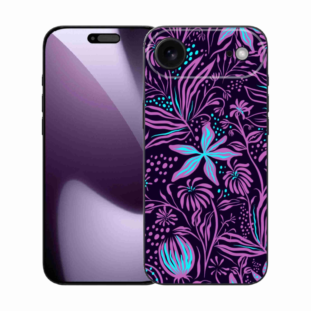Gélový kryt mmCase na iPhone 17 Air - kvety 2
