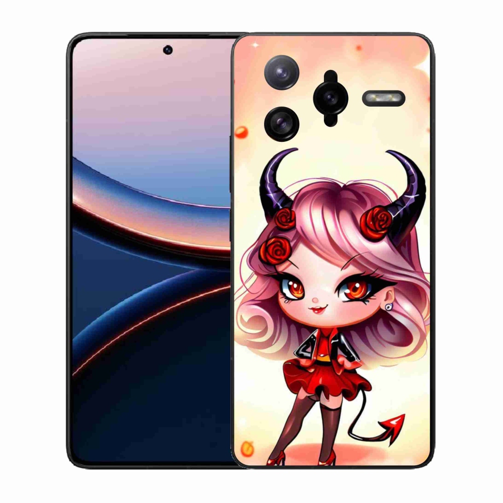 Gélový kryt mmCase na Xiaomi Poco F7 Ultra - kreslená čertica