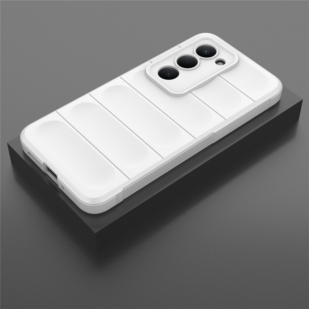 Rugg odolný gélový obal na Xiaomi Redmi 15 4G (171mm) - biely