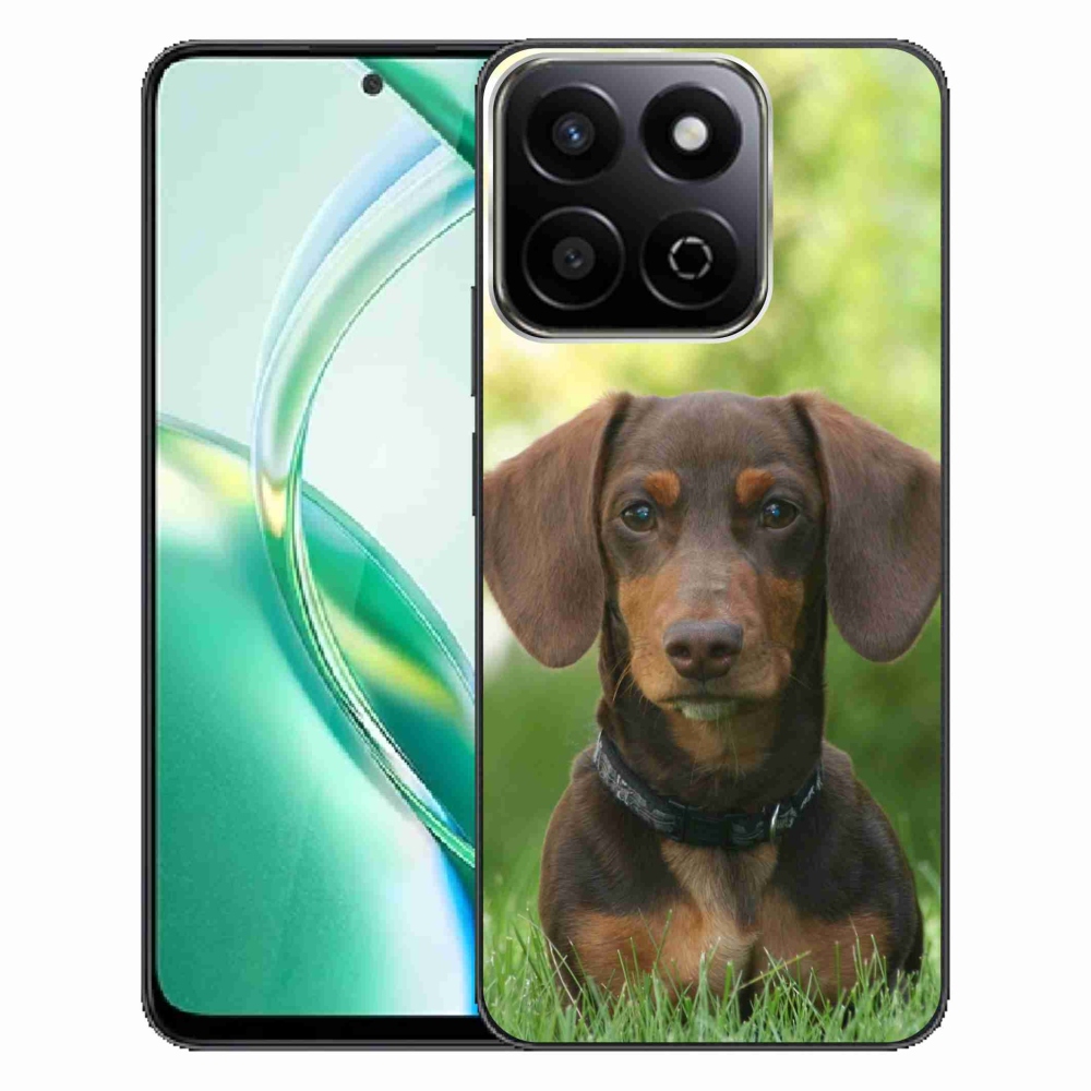 Gélový obal mmCase na Honor 200 Smart 5G - hnedý jazvečík