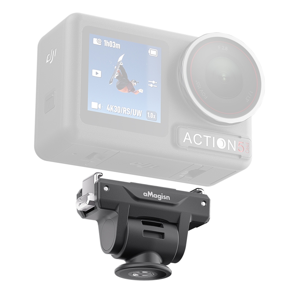 AMAGISN obojstranne nastaviteľný rýchloupínací adaptér pre DJI Osmo Action 6