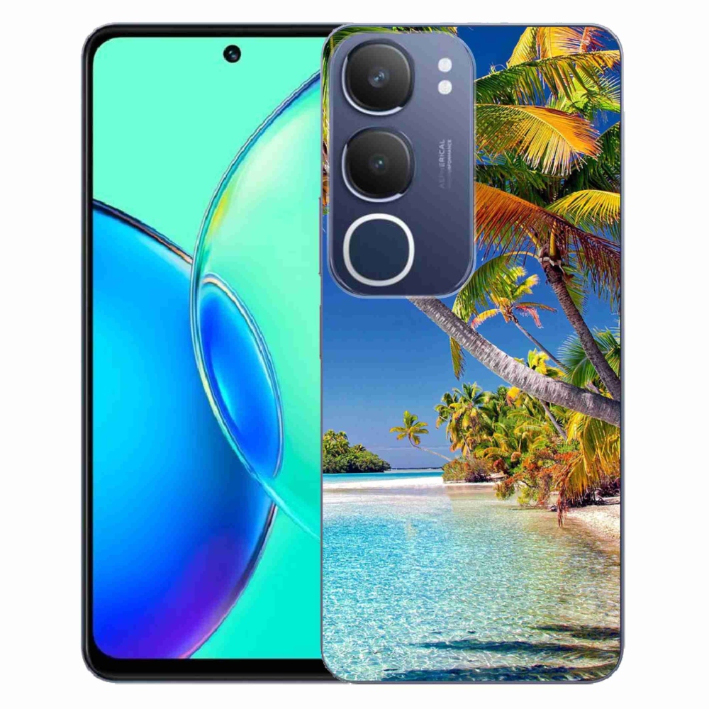 Gélový kryt mmCase na Vivo Y19s - morská pláž