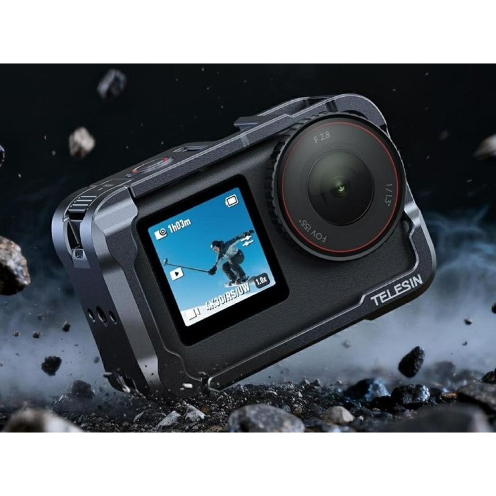 TELESIN hliníkový ochranný rám pre DJI Osmo Action 6