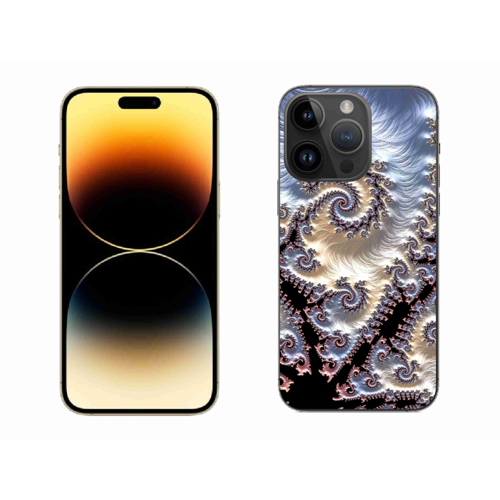 Gélový kryt mmCase na iPhone 14 Pro Max - abstraktný motív 22
