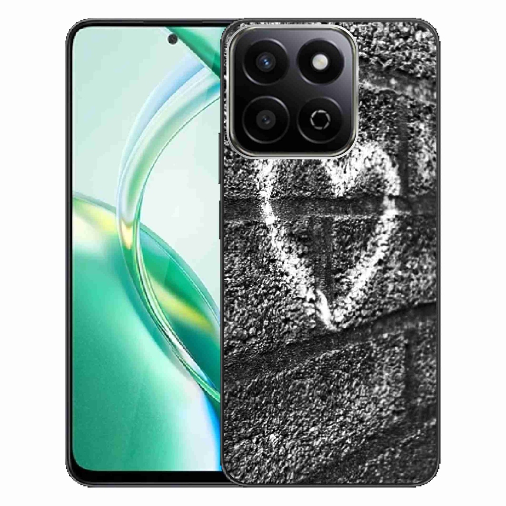 Gélový kryt mmCase na Honor 200 Smart 5G - srdce na stene