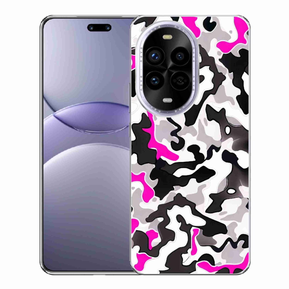 Gélový kryt mmCase na Huawei Nova 13 Pro 5G - maskáčový vzor 5