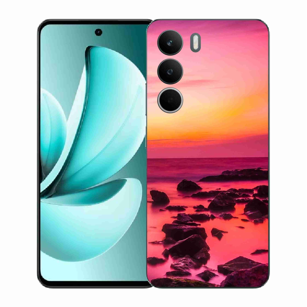 Gélový kryt mmCase na Realme C71 - more a žiara