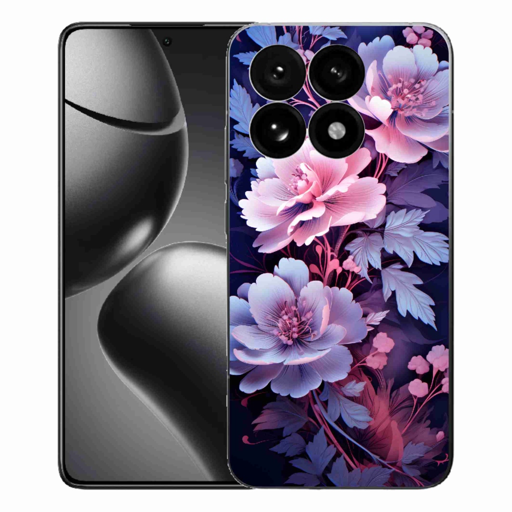 Gélový kryt mmCase na Xiaomi 15T - kvety 11