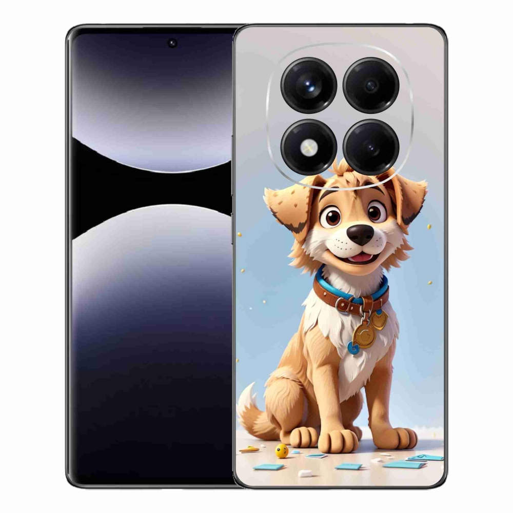 Gélový kryt mmCase na Xiaomi Redmi Note 14 Pro - kreslené šteňa