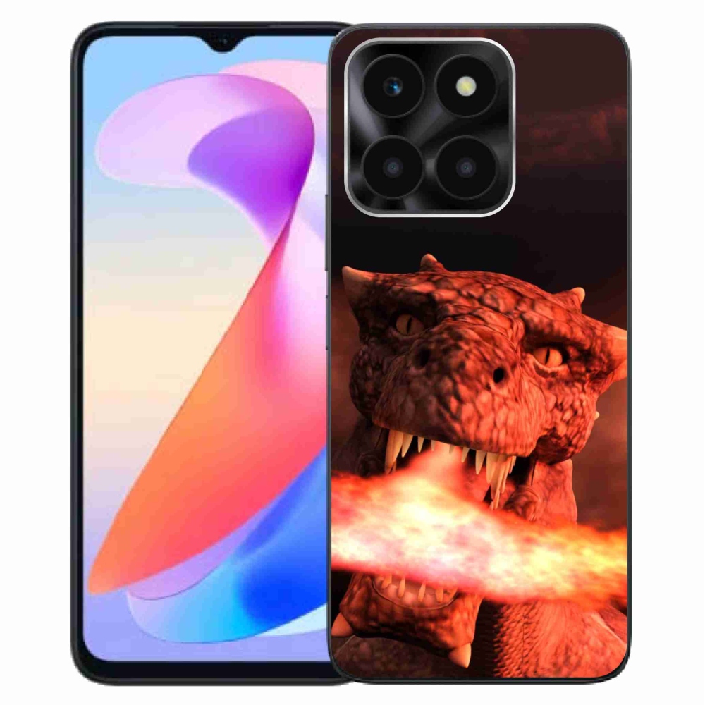 Gélový kryt mmCase na Honor X6a - drak