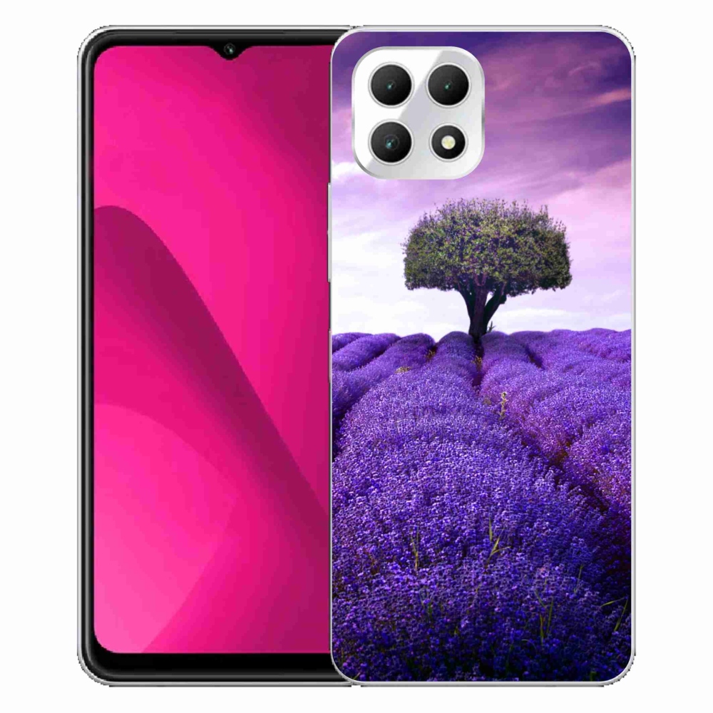 Gélový kryt mmCase na T-Mobile T Phone 2 - levanduľová lúka