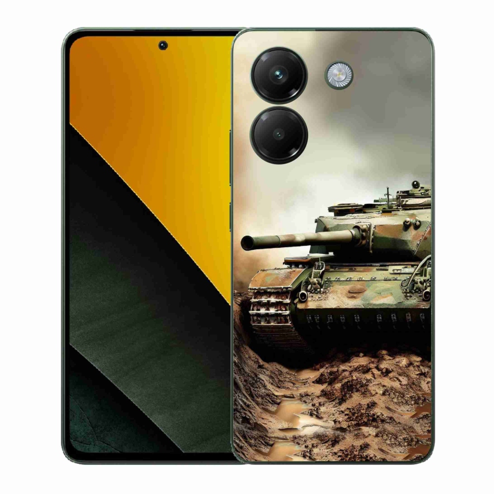 Gélový kryt mmCase na Xiaomi Poco M7 Pro 5G - tank