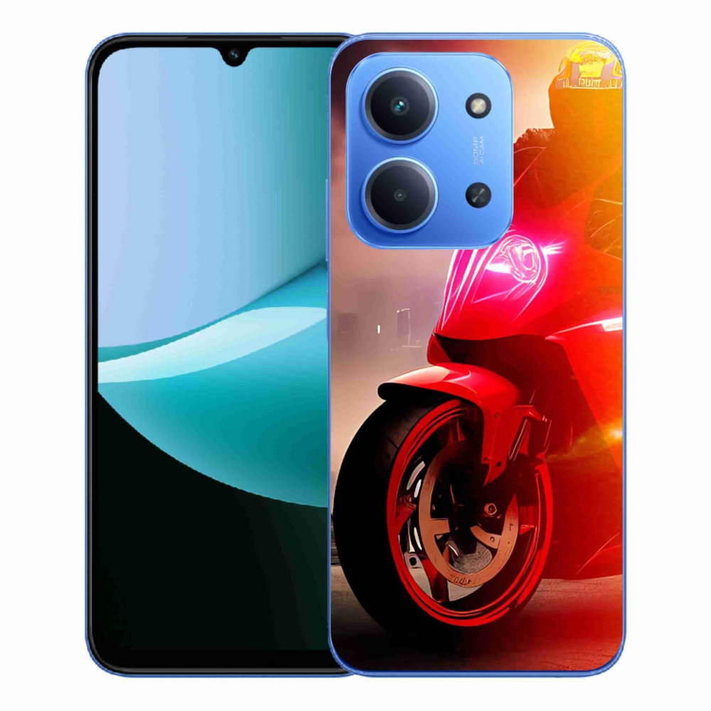 Gélový kryt mmCase na Xiaomi Redmi 15C 4G/5G (173mm) - motorka