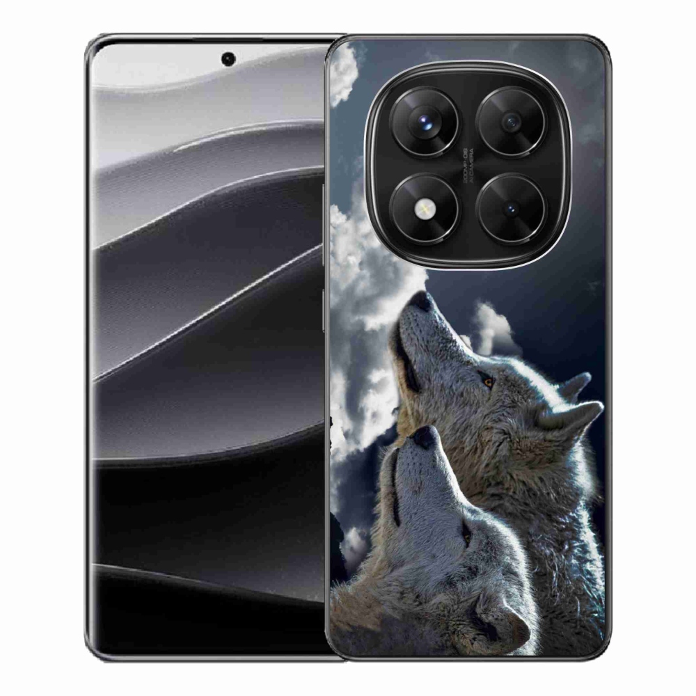 Gélový kryt mmCase na Xiaomi Redmi Note 14 Pro 5G/Poco X7 5G - vlci