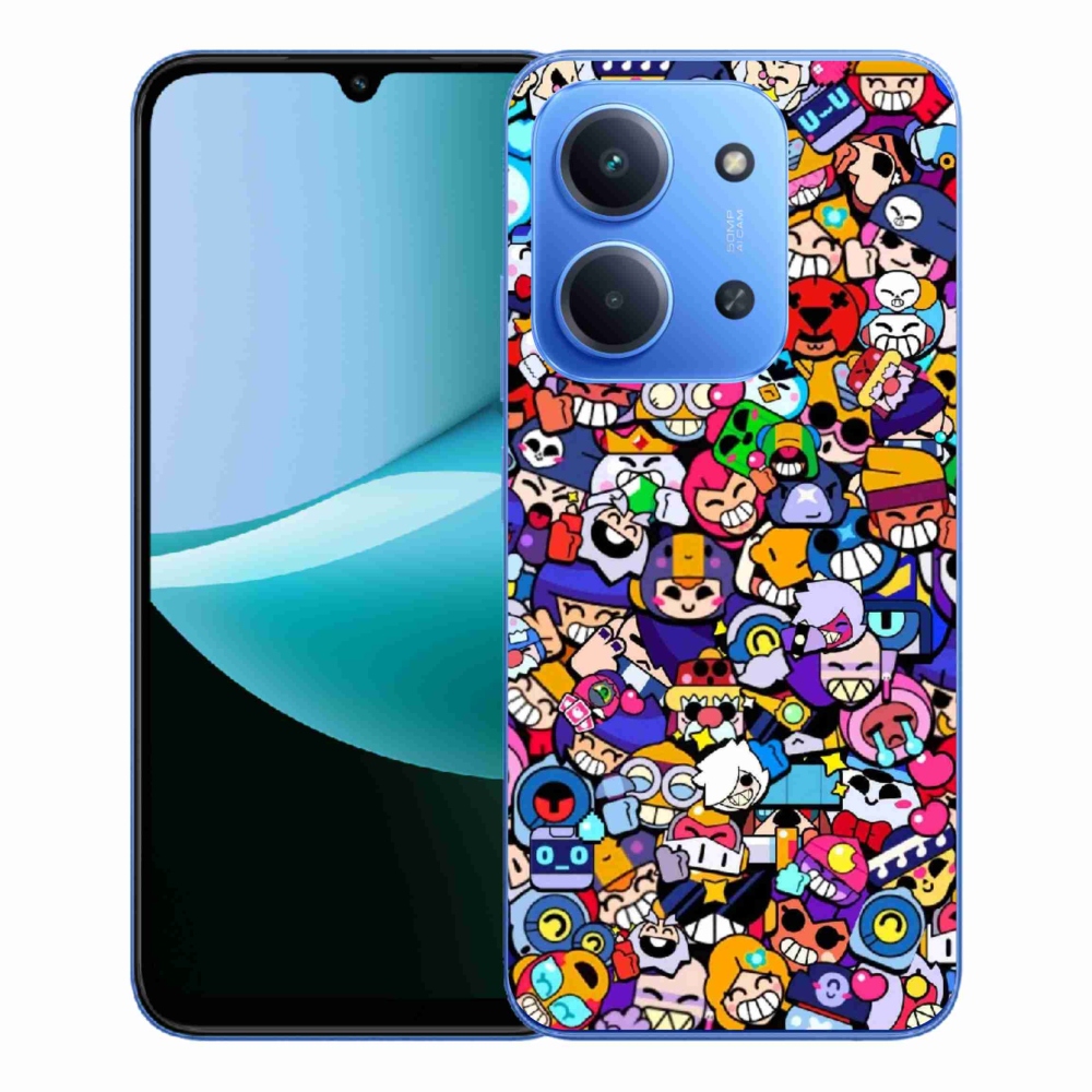 Gélový kryt mmCase na Xiaomi Redmi 15C 4G/5G (173mm) - brawl stars 2