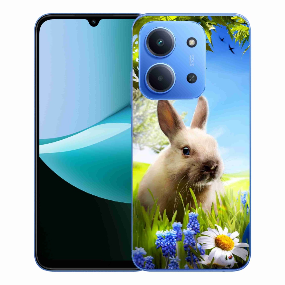 Gélový kryt mmCase na Xiaomi Redmi 15C 4G/5G (173mm) - zajačik