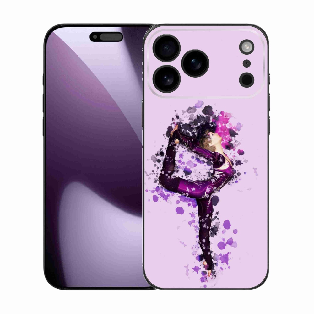 Gélový kryt mmCase na iPhone 17 Pro Max - baletka