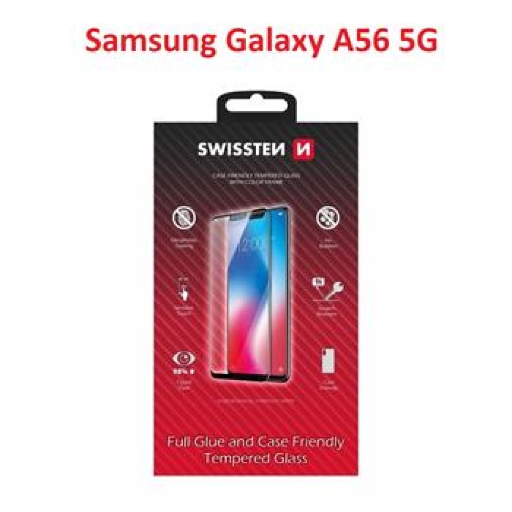 Swissten celoplošné tvrdené sklo na Samsung Galaxy A56 5G