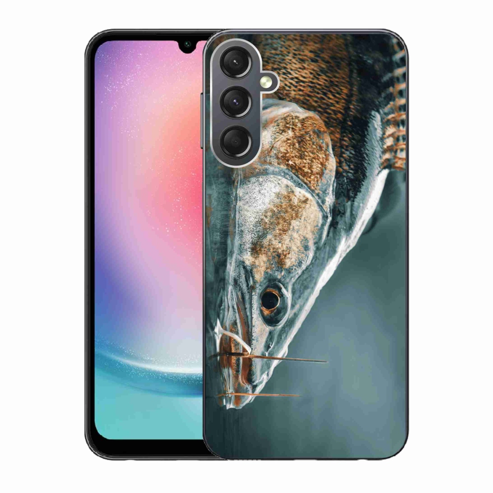 Gélový obal mmCase na Samsung Galaxy A24 - zubáč