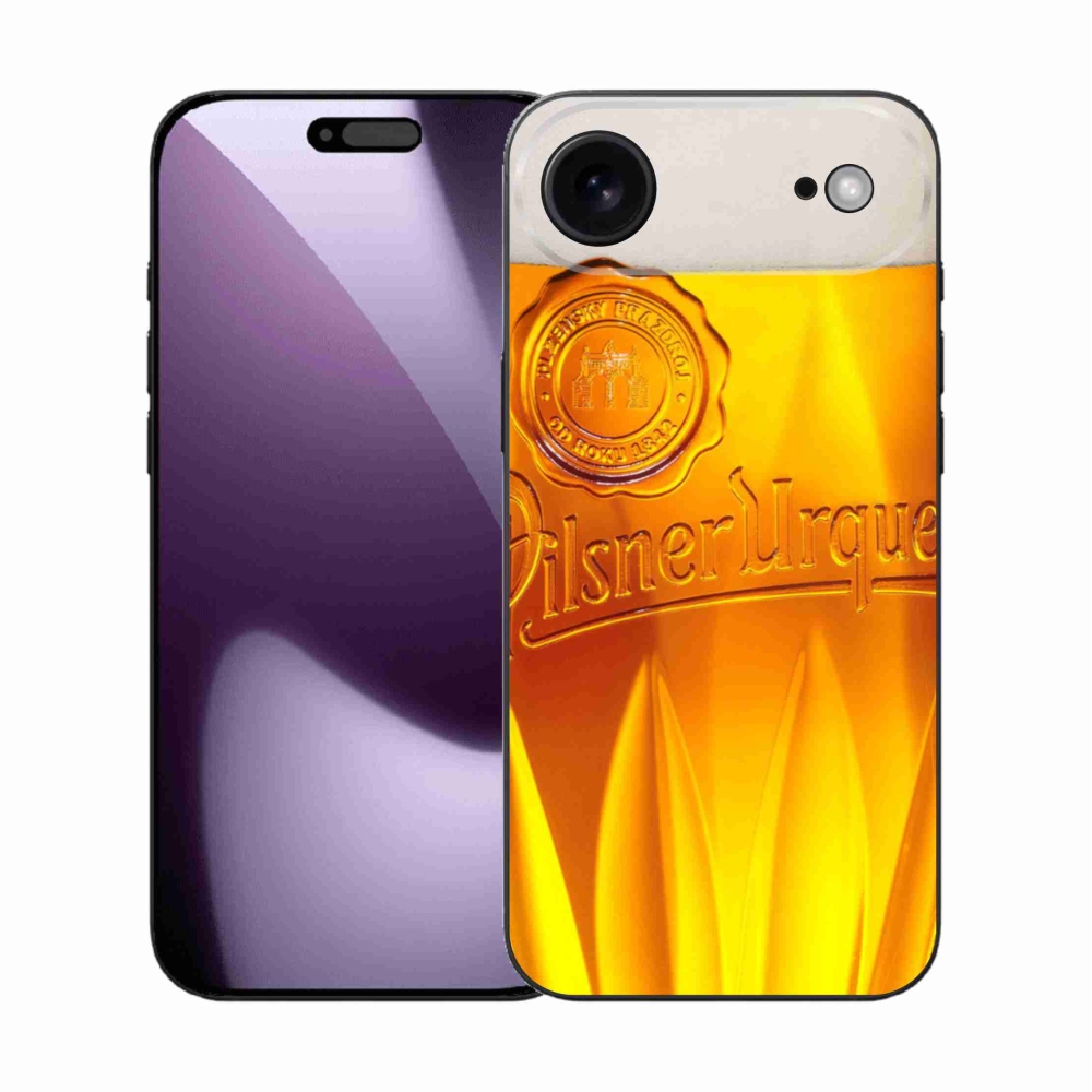 Gélový kryt mmCase na iPhone 17 Air - pivo