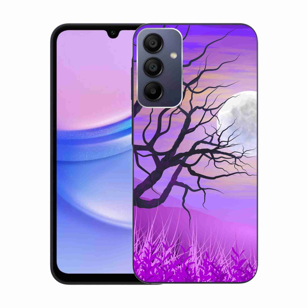 Gélový obal mmCase na Samsung Galaxy A15 4G/5G - kreslený opadaný strom