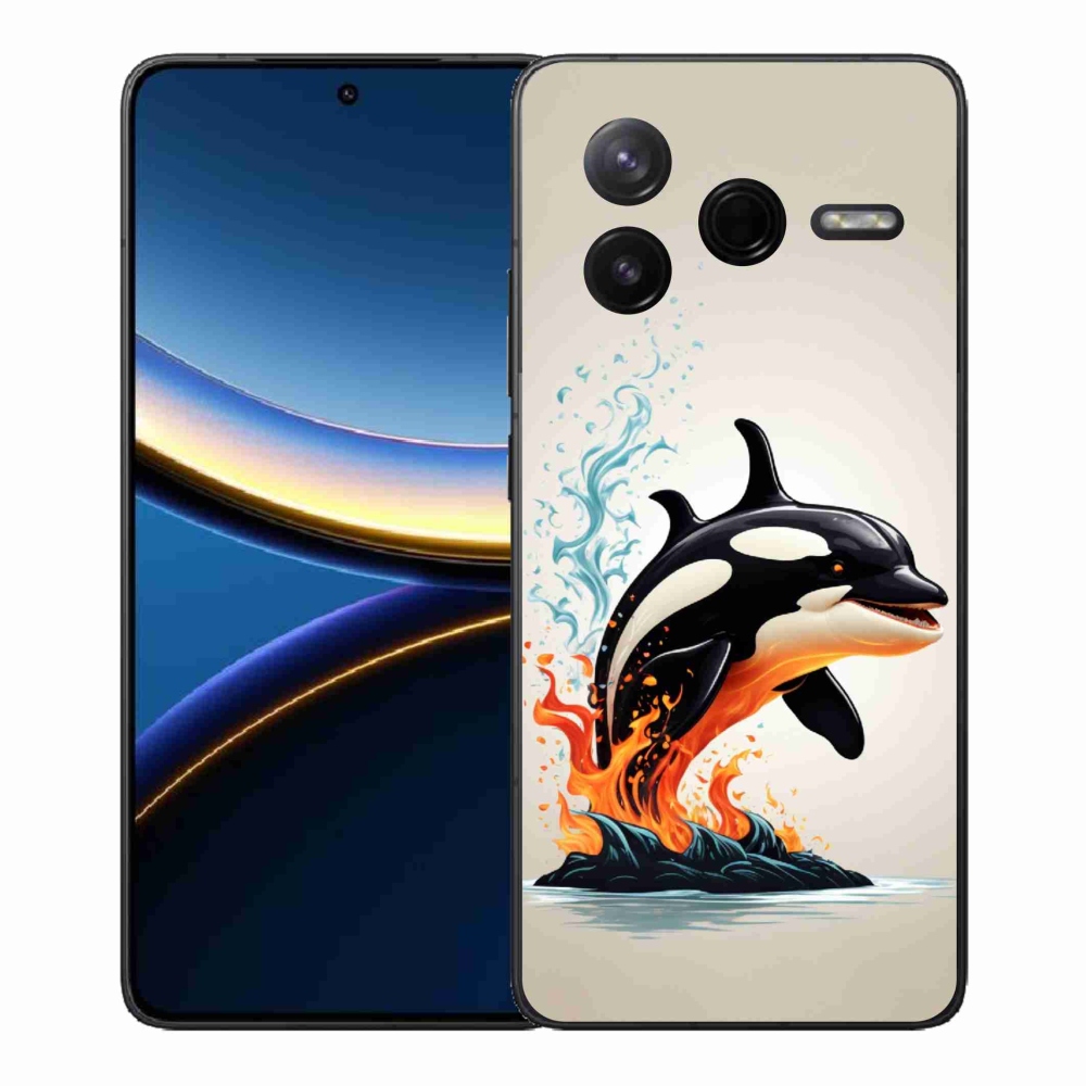 Gélový kryt mmCase na Xiaomi Poco F7 Pro - kosatka