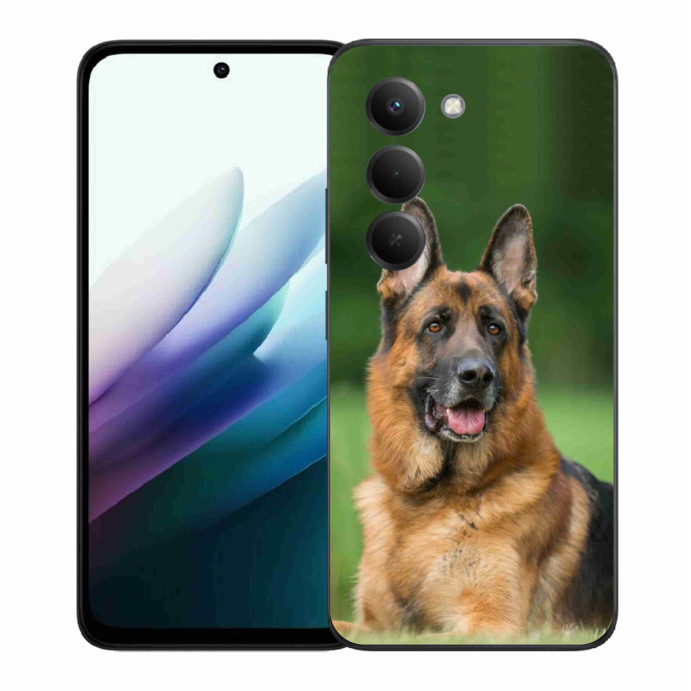 Gélový kryt mmCase na Xiaomi Redmi 15 4G/5G (171mm) - nemecký ovčiak