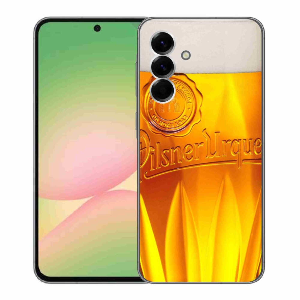 Gélový kryt mmCase na Samsung Galaxy A56 5G - pivo