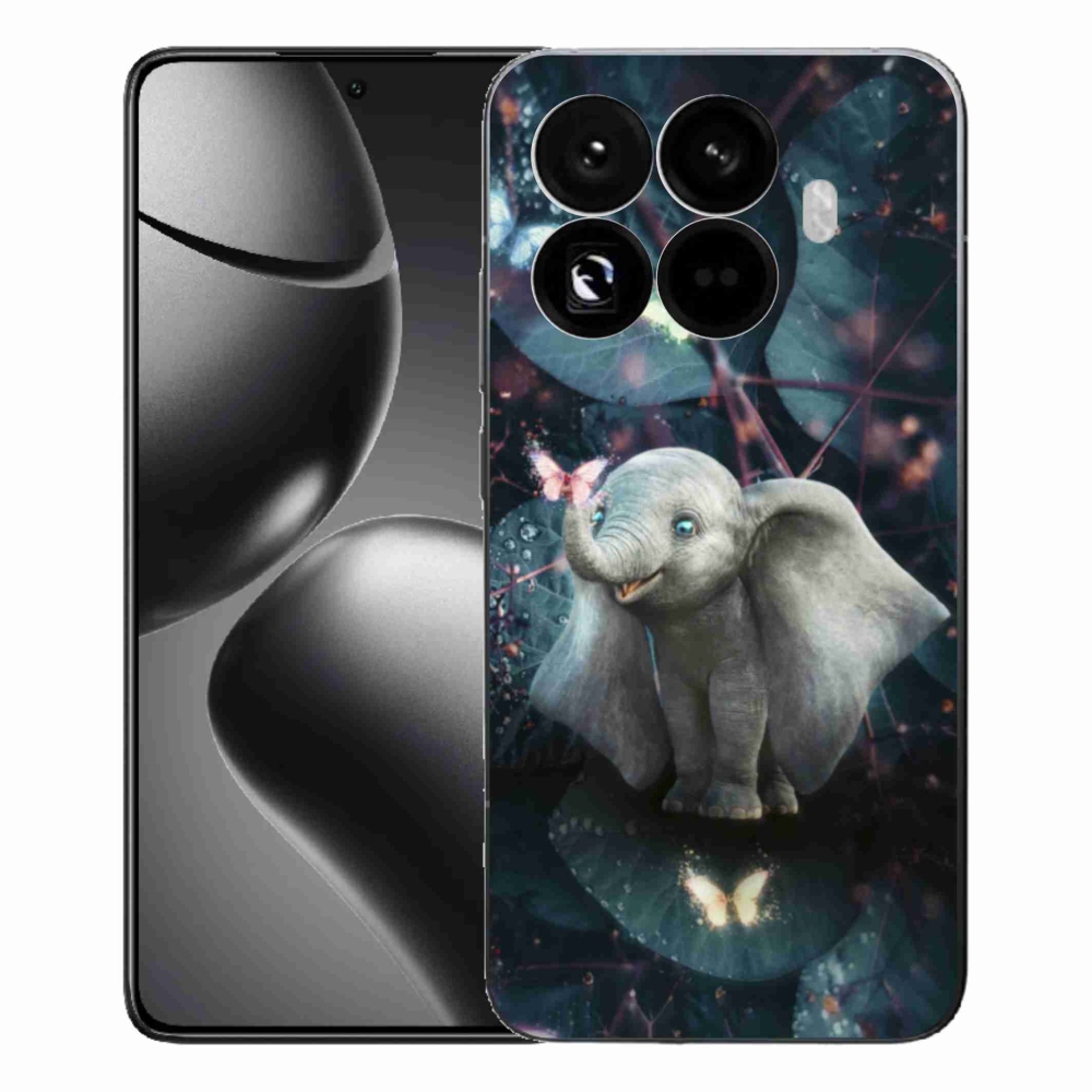 Gélový kryt mmCase na Xiaomi 15T Pro - roztomilý slon